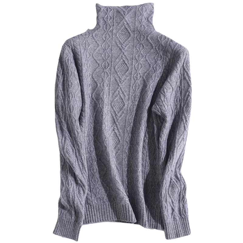Wholesale Winter Knitted Acrylic Crops Pullover Turtleneck 35% Wool Nylon Sweater Women
Wholesale Winter Knitted Acrylic Crops Pullover Turtleneck 35% Wool Nylon Sweater Women