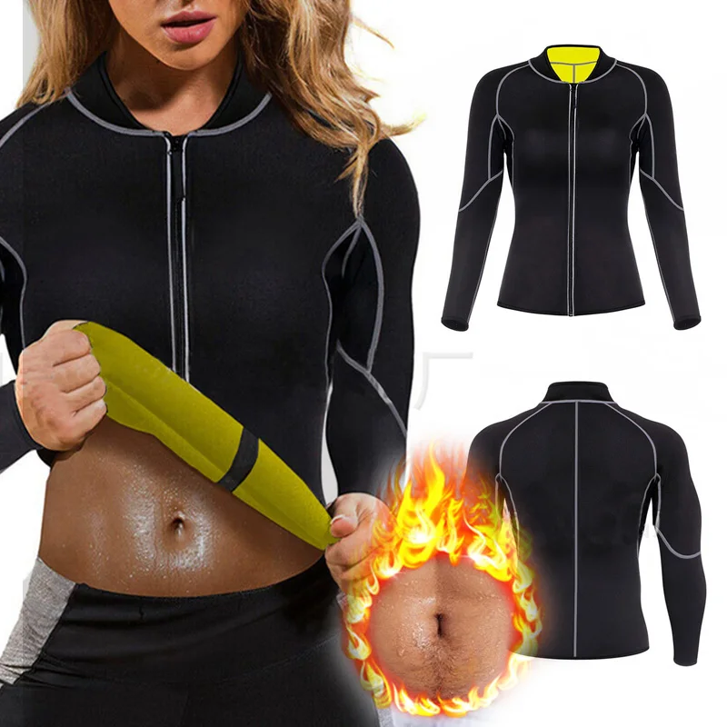 Workout Sauna Suits for Women,Fitness Shapewear Long Training Workout Jacket,Fat Burner Top Sauna Sweat Suit
Workout Sauna Suits for Women,Fitness Shapewear Long Training Workout Jacket,Fat Burner Top Sauna Sweat Suit