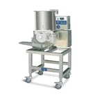 Large Output Automatic Hamburger Chicken Cutlet Burger Meat Patty Pie Forming Machine