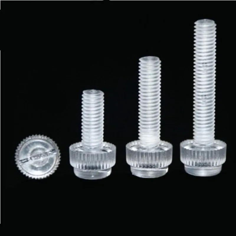 free shipping 1000pcs/bag M3 M4 M5 M6 M8 Polycarbonate PC transparent knurled slotted screw insulation bolts
free shipping 1000pcs/bag M3 M4 M5 M6 M8 Polycarbonate PC transparent knurled slotted screw insulation bolts