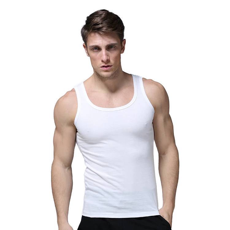 Factory supplier private label tank tops fitness men tank top undershirt, White/black/red/gray
Factory supplier private label tank tops fitness men tank top undershirt, White/black/red/gray