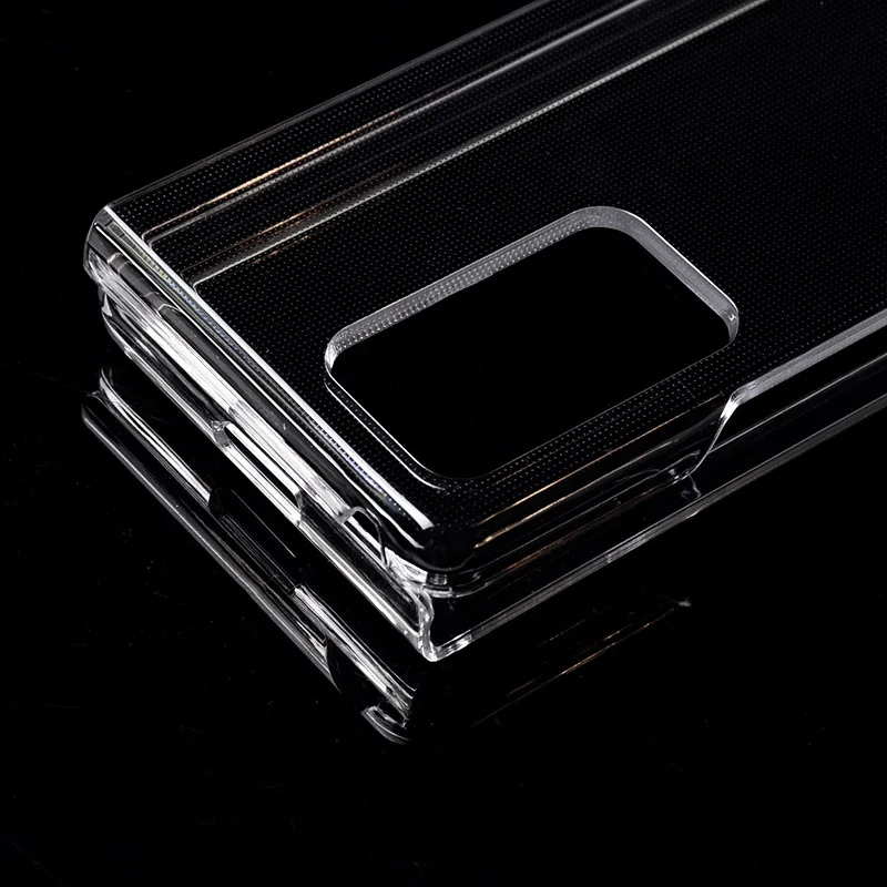 2020 New Phone Case Ultra-Thin Transparent Clear PC Hard Protective Case For Samsung Galaxy Z Fold 2 5G