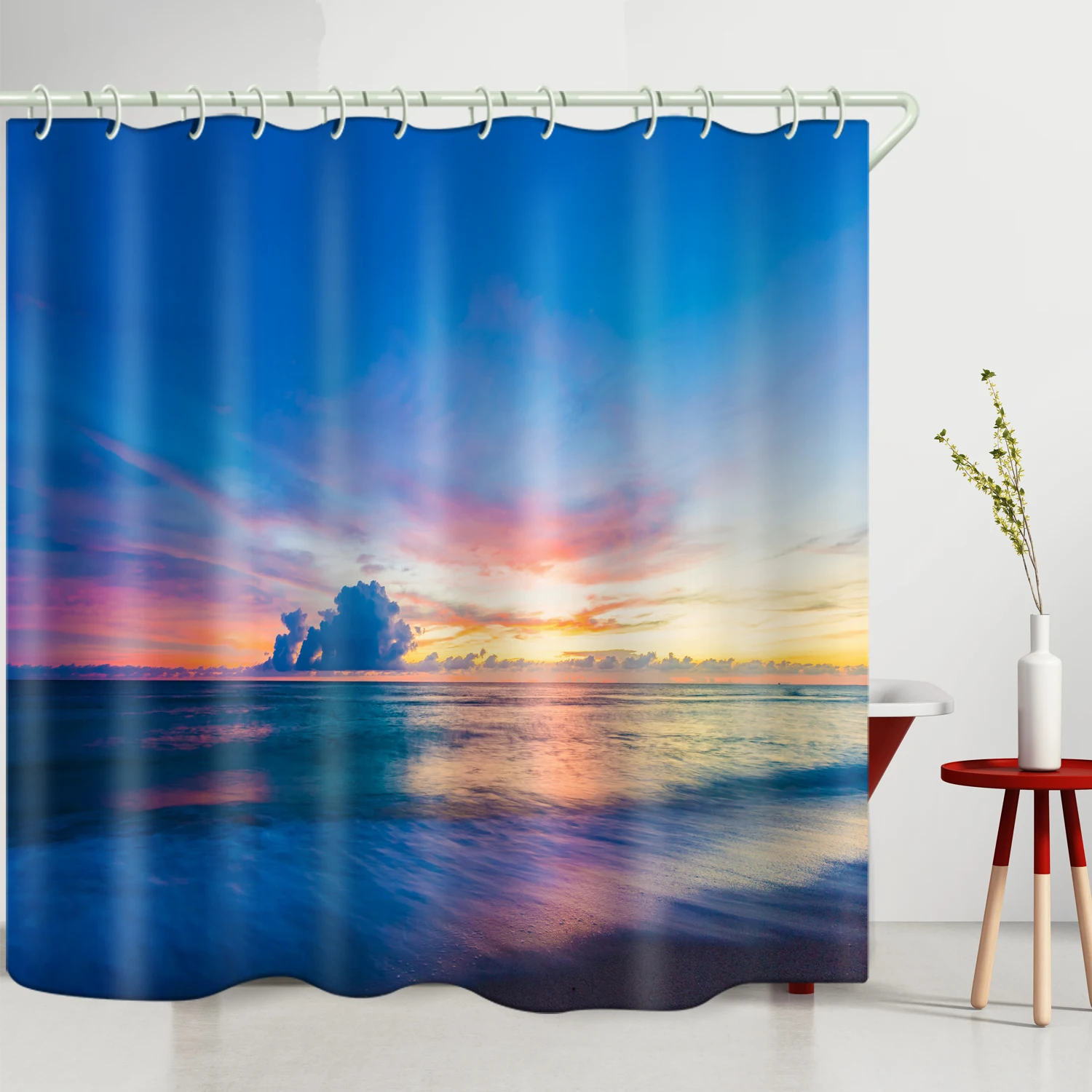Beach Caixia theme 3-5 days delivery bathroom waterproof shower curtain custom printed shower curtain decorative curtains, Picture
Beach Caixia theme 3-5 days delivery bathroom waterproof shower curtain custom printed shower curtain decorative curtains, Picture