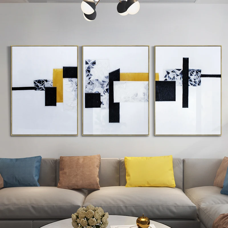 Luxury Wholesale 3d Home Geometric Splicing Picture Decoration Wall Living Room Hanging Painting Art
Luxury Wholesale 3d Home Geometric Splicing Picture Decoration Wall Living Room Hanging Painting Art