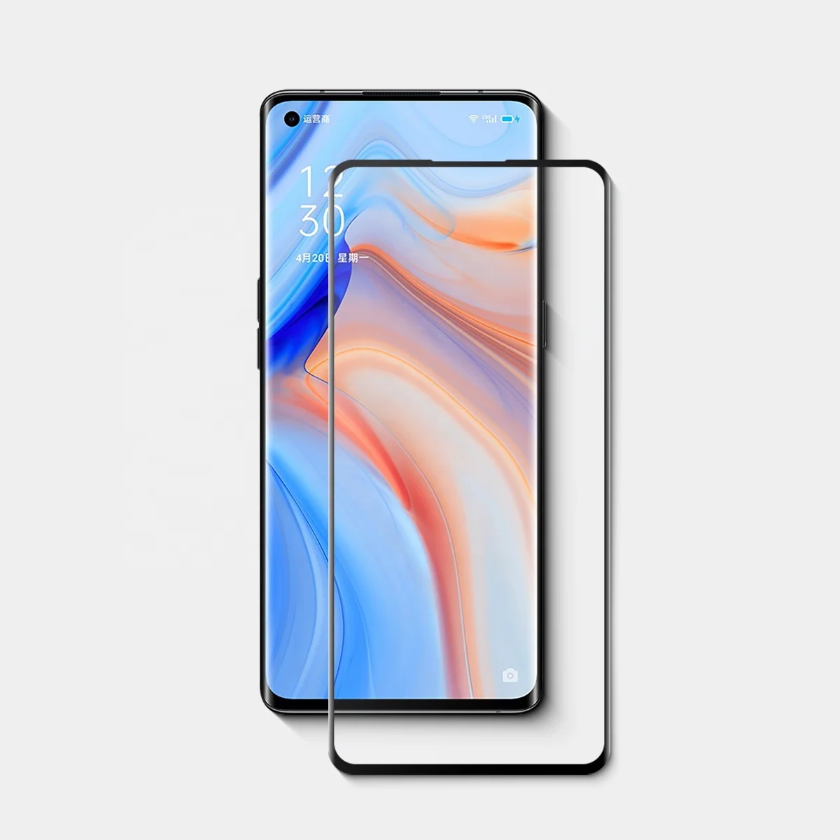 2.5D Tempered Glass Mobile Phone For Oppo Reno 4 Screen Protector With Cleaning Tools
2.5D Tempered Glass Mobile Phone For Oppo Reno 4 Screen Protector With Cleaning Tools