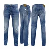 Fashion supplier oem custom slim fit jeans pants men smog jeans