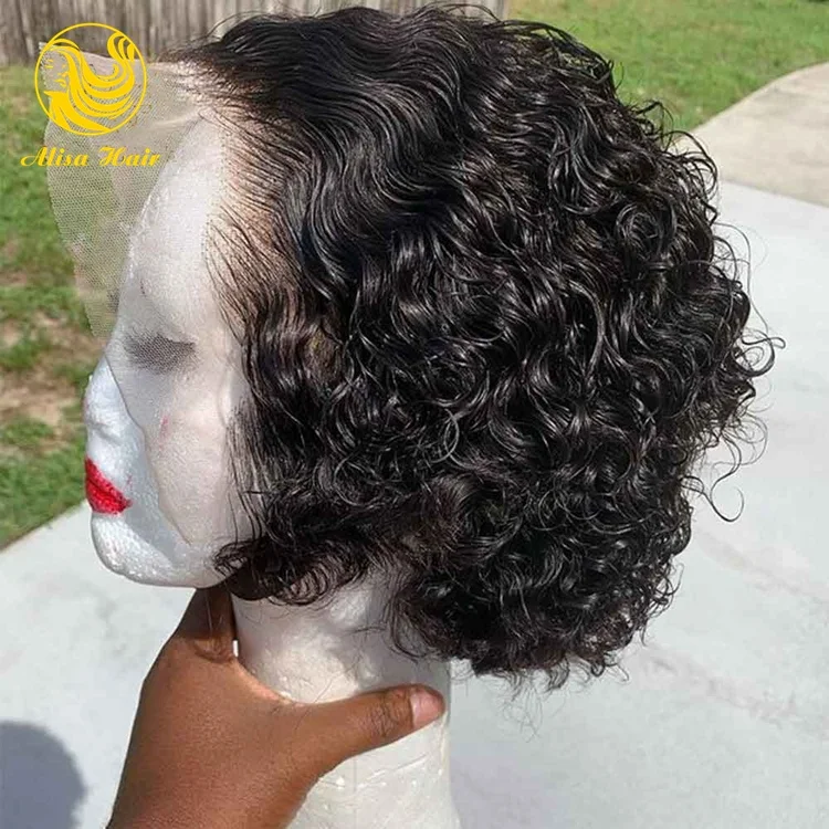Natural Black 8 Inches Short Curly Brazilian Cuticle Aligned Brazilian Human Hair Pixie Cut Lace Front Wigs
Natural Black 8 Inches Short Curly Brazilian Cuticle Aligned Brazilian Human Hair Pixie Cut Lace Front Wigs
