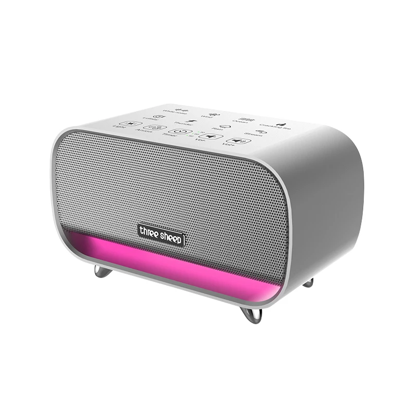Built-in 24 Different Type Sounds Deep Sleep 1800mAh Sleep Sound Machine Baby Toy With Touching Function, White
Built-in 24 Different Type Sounds Deep Sleep 1800mAh Sleep Sound Machine Baby Toy With Touching Function, White
