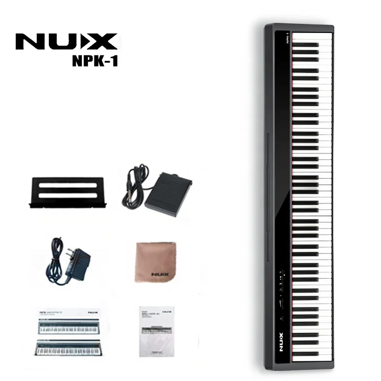 

Portable digital piano Nux brand 88 keys electronic organ professional keyboard piano