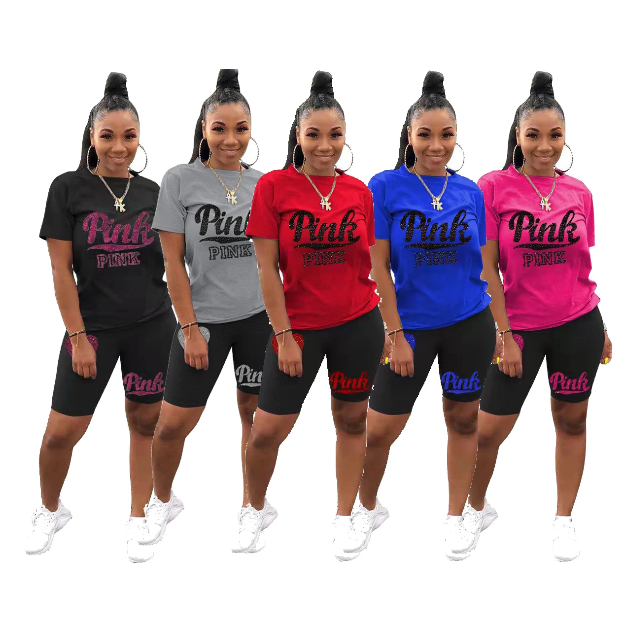 2022 Newest Design pink letter printing Sportswear casual 2 piece pants set women two piece shorts set for woman
2022 Newest Design pink letter printing Sportswear casual 2 piece pants set women two piece shorts set for woman