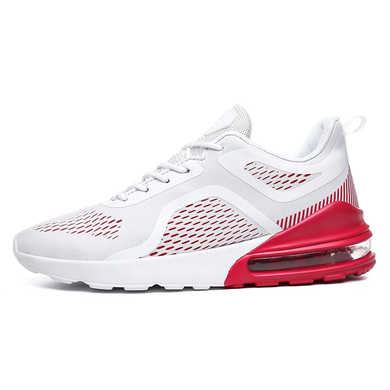 Hot sale 2020 new style men shoes lace up light weight fashion men running shoes, White / red / black
Hot sale 2020 new style men shoes lace up light weight fashion men running shoes, White / red / black