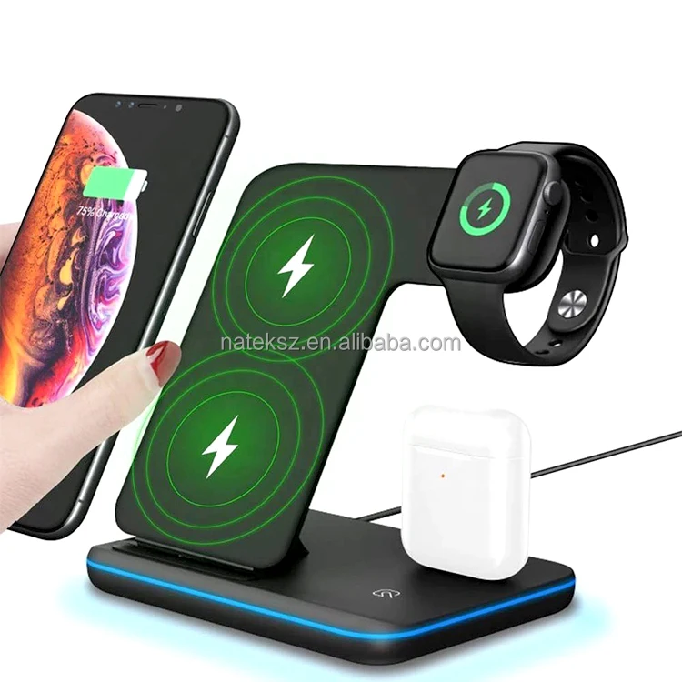 3 in 1 Wireless Charger Stand Fast Charging Cell Phone Holder Multi-function Wireless Charger for apple products
3 in 1 Wireless Charger Stand Fast Charging Cell Phone Holder Multi-function Wireless Charger for apple products