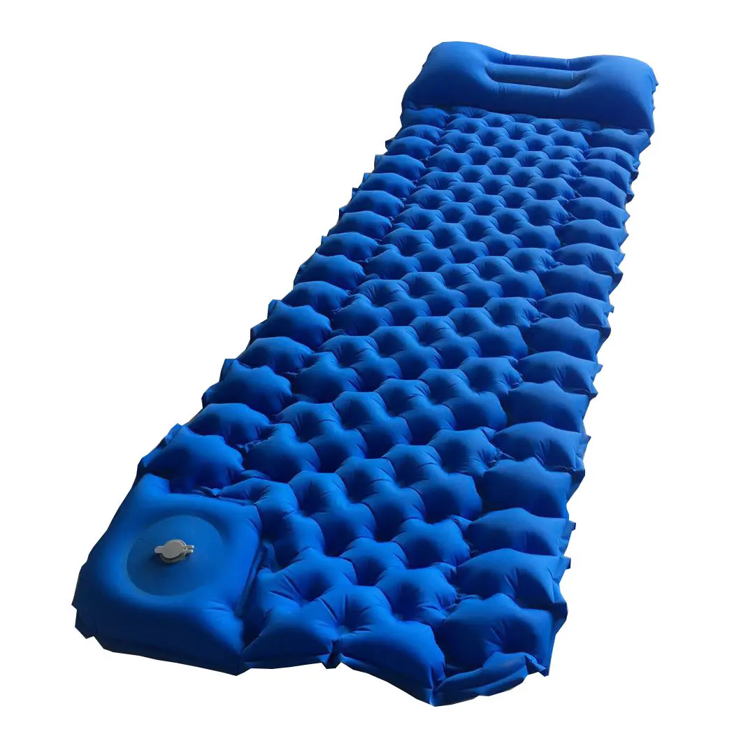 Amazon Selling Outdoor Camping Portable Single Sleeping Mat Inflatable Sleeping Pad
Amazon Selling Outdoor Camping Portable Single Sleeping Mat Inflatable Sleeping Pad