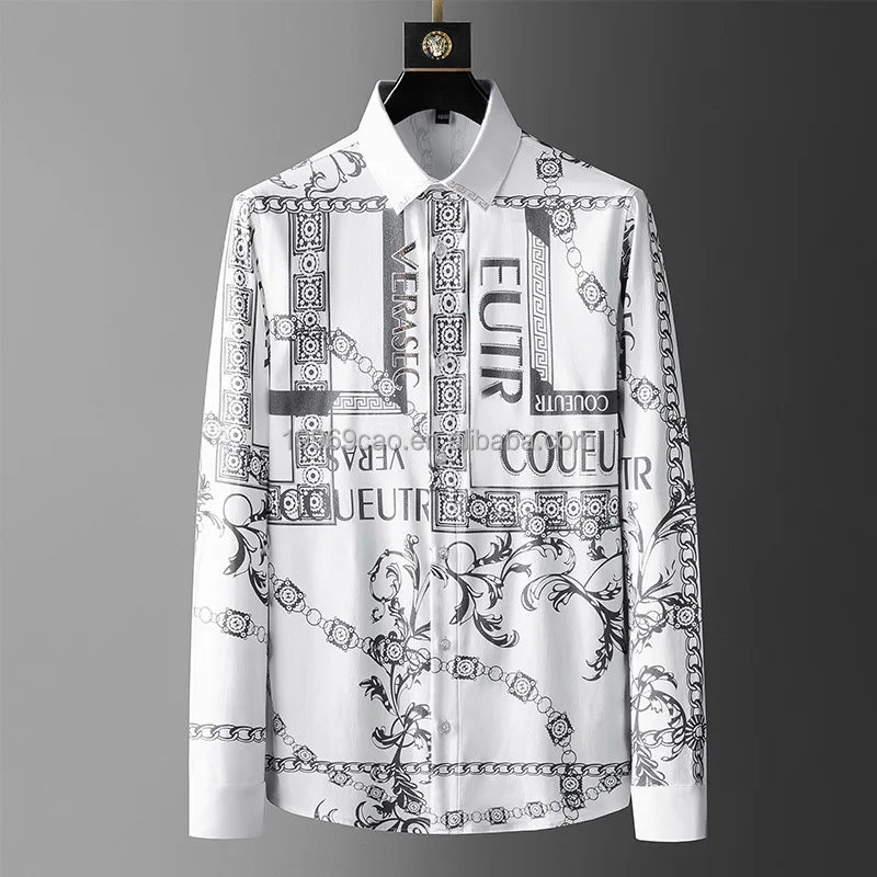 Men's shirt 2022 new design long sleeve gradient Polka Print Shirt oversized single shirt, Custom color
Men's shirt 2022 new design long sleeve gradient Polka Print Shirt oversized single shirt, Custom color