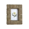 Sea grass solid wood frame for painting photo