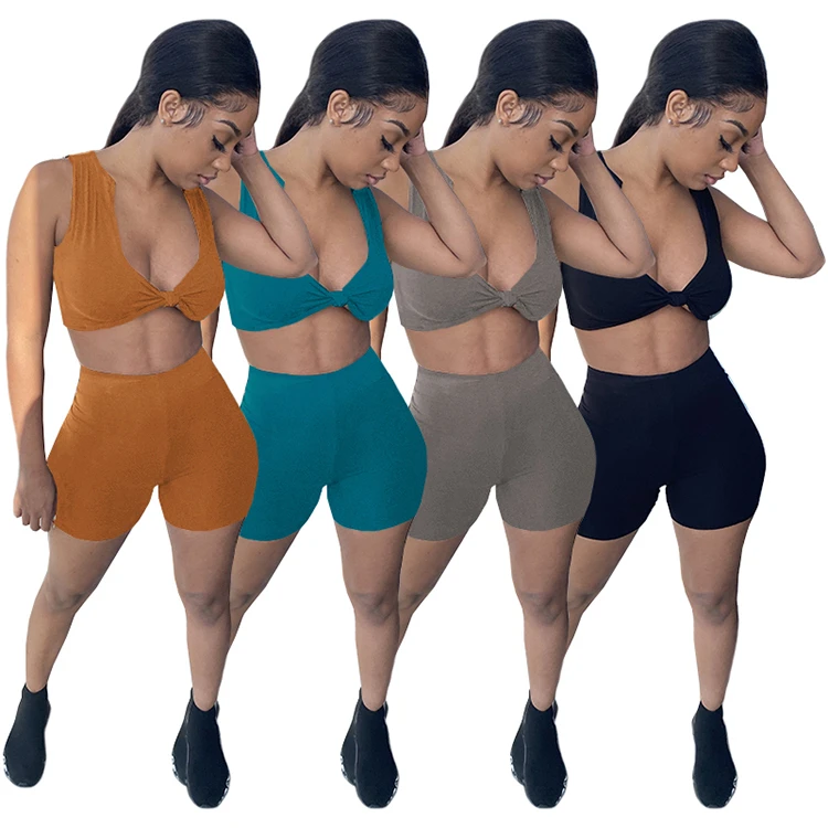 Trendy Lady Tracksuit Summer Clothing Biker Short Sets Plus Size Fitness Yoga Sport Women Two Piece Set, Picture
Trendy Lady Tracksuit Summer Clothing Biker Short Sets Plus Size Fitness Yoga Sport Women Two Piece Set, Picture