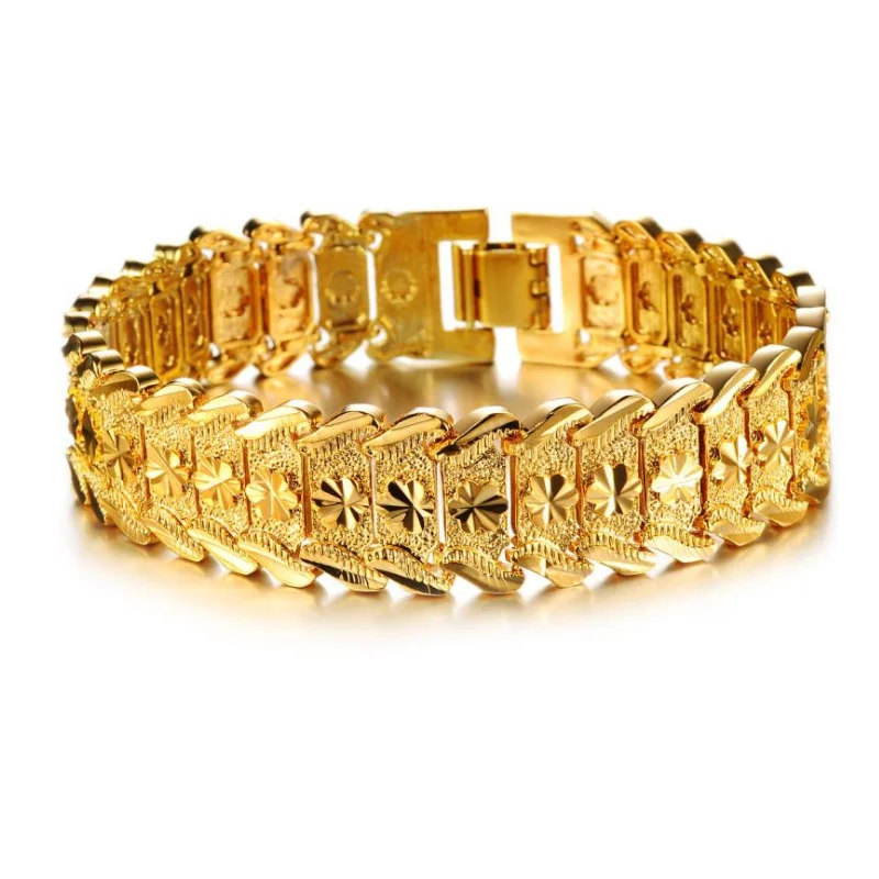 Fashion Jewelry Bracelet Luxury Design Hip Hop Gold Plated Flower Shape Bracelet Men Bangle For Man Gift, Picture
Fashion Jewelry Bracelet Luxury Design Hip Hop Gold Plated Flower Shape Bracelet Men Bangle For Man Gift, Picture