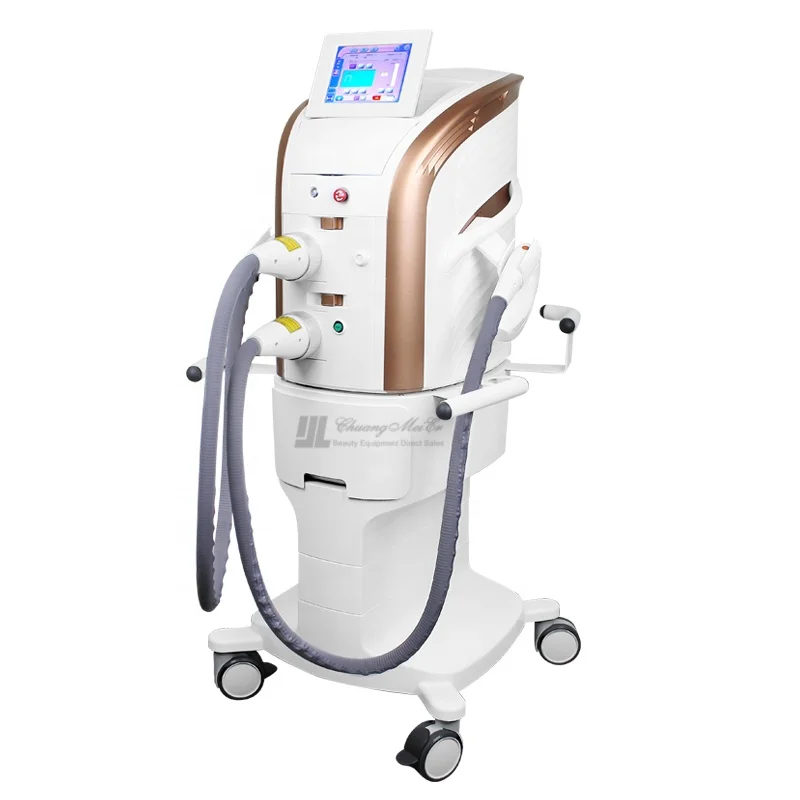 Q Switched Nd Yag Laser 4 in 1 M22 IPL SHR laser hair and tattoo remover machine for Skin Rejuvenation
Q Switched Nd Yag Laser 4 in 1 M22 IPL SHR laser hair and tattoo remover machine for Skin Rejuvenation