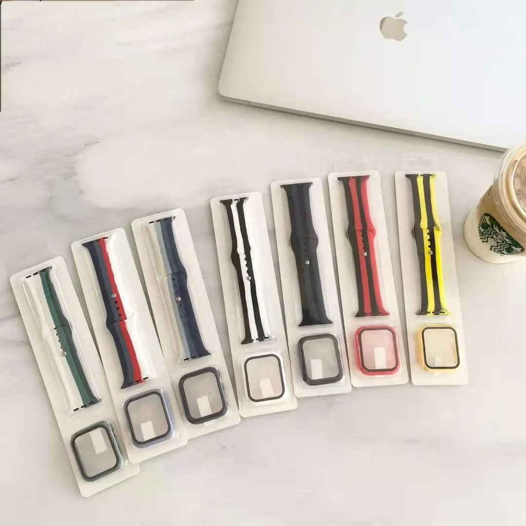 Dual Color Two Tone Silicone Watch Band Strap Dual Layer Watch Band For Apple Watch 6 /SE, Optional
Dual Color Two Tone Silicone Watch Band Strap Dual Layer Watch Band For Apple Watch 6 /SE, Optional