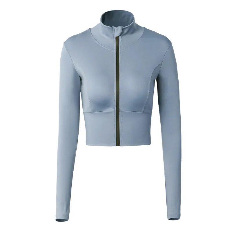 Woman Sport Wear Crop Sports Jacket Women Long Sleeve Sport Gym Yoga Jacket, Customized colors
Woman Sport Wear Crop Sports Jacket Women Long Sleeve Sport Gym Yoga Jacket, Customized colors