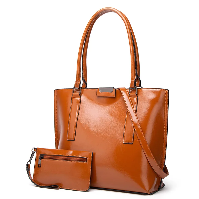 Fashion Design Ladies Shoulder Strap Hot Selling Artificial Leather Purse 2pcs Set Luxury handbags Waxy PU Tote Bag For Women, Brown, grey,black,red
Fashion Design Ladies Shoulder Strap Hot Selling Artificial Leather Purse 2pcs Set Luxury handbags Waxy PU Tote Bag For Women, Brown, grey,black,red