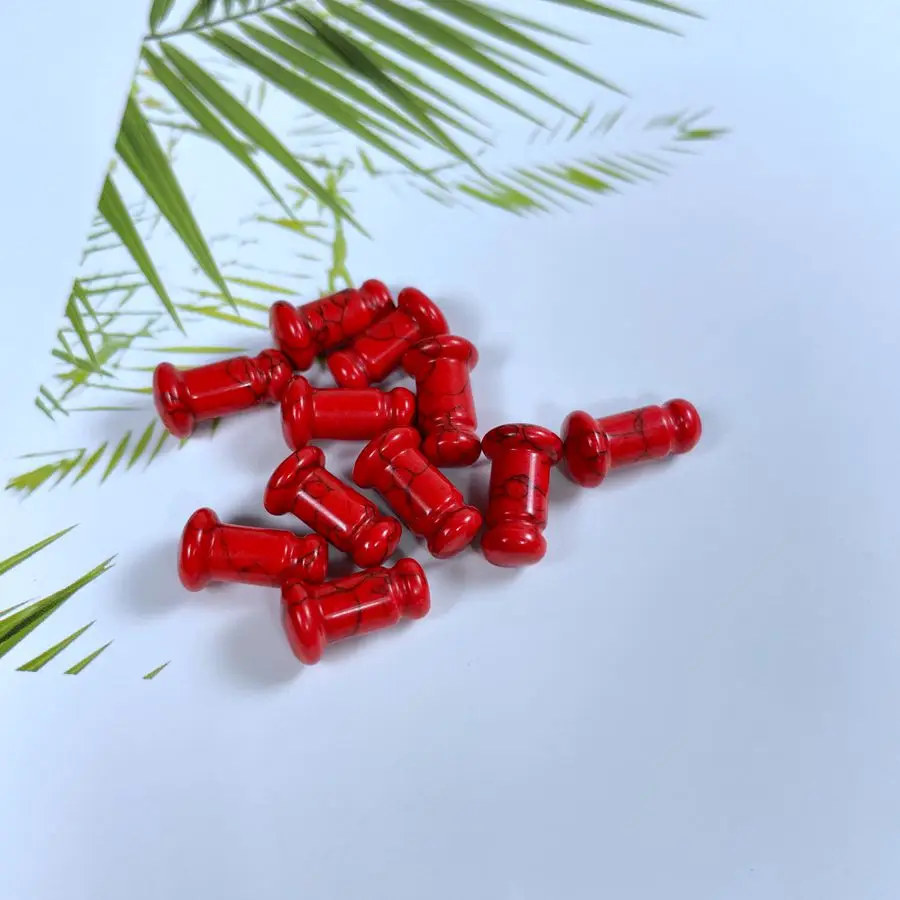 Natural Single Flared Red turquoise Single Flared Plug Stone Ear Plug Ear Expander Body Jewelry
Natural Single Flared Red turquoise Single Flared Plug Stone Ear Plug Ear Expander Body Jewelry