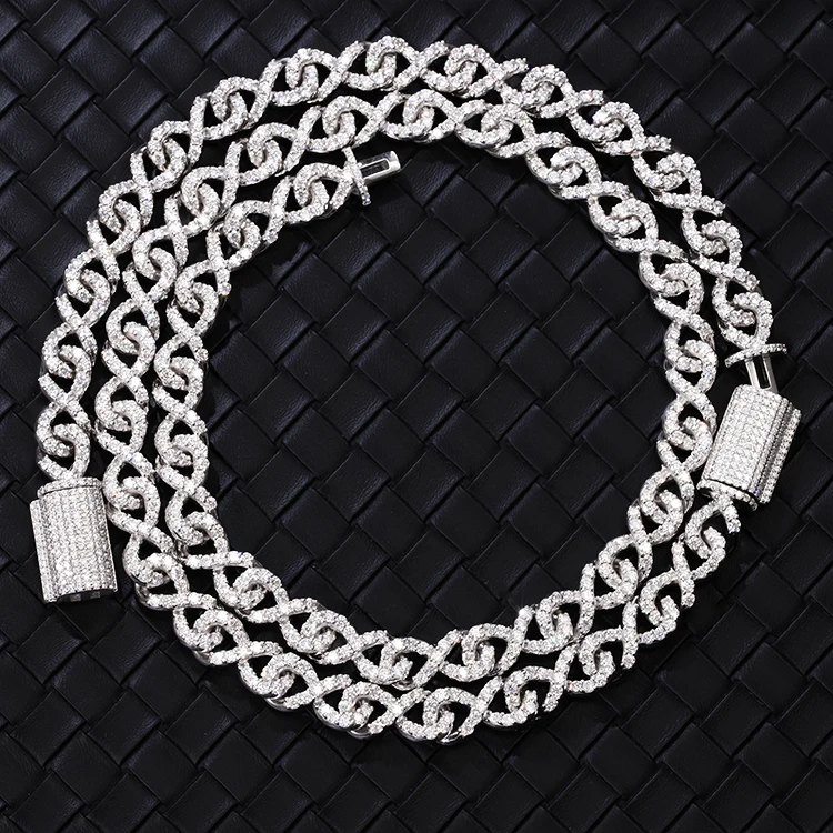 Miami Newest Design Men and Women Cuban Link Chain Gold Plated VVS Missanite Necklace for Hip Hop Chain
Miami Newest Design Men and Women Cuban Link Chain Gold Plated VVS Missanite Necklace for Hip Hop Chain