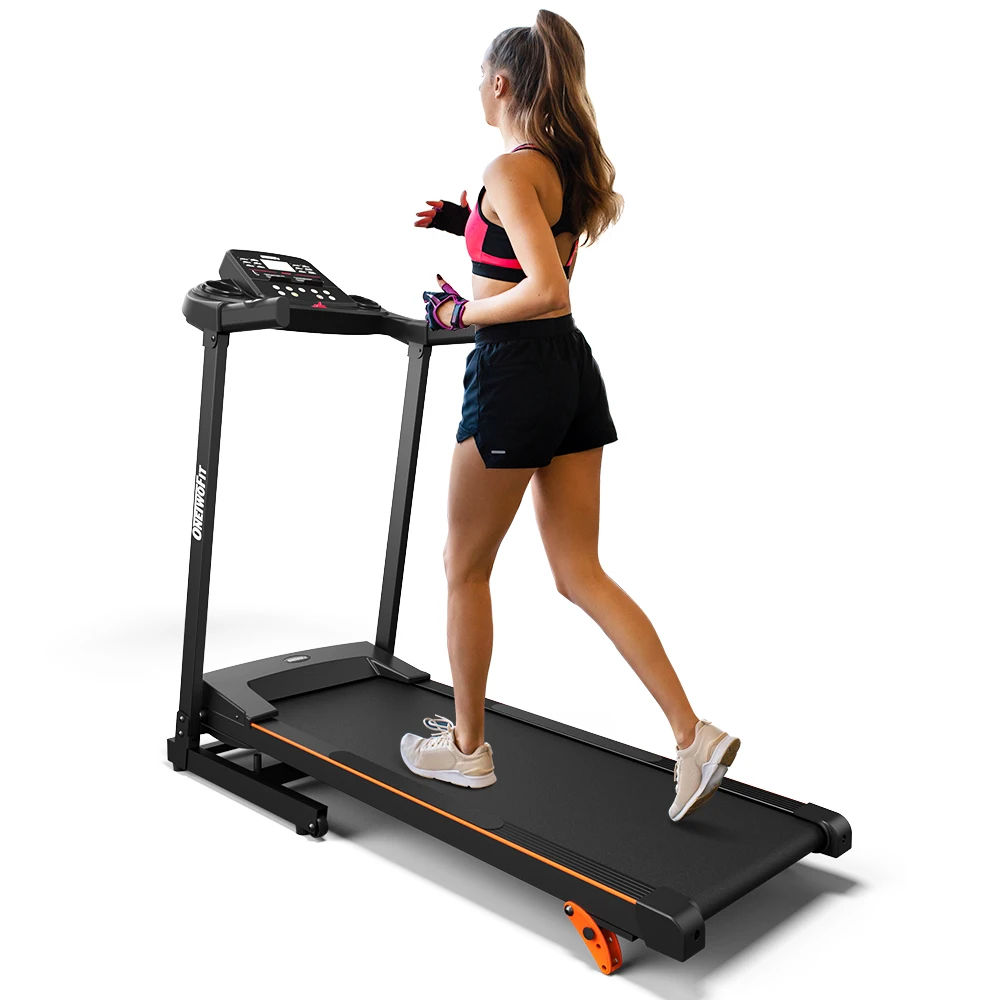 Onetwofit Foldable Running Machine Exercise Walking Motorized Cheap Electric Treadmills For Sale, Black
Onetwofit Foldable Running Machine Exercise Walking Motorized Cheap Electric Treadmills For Sale, Black