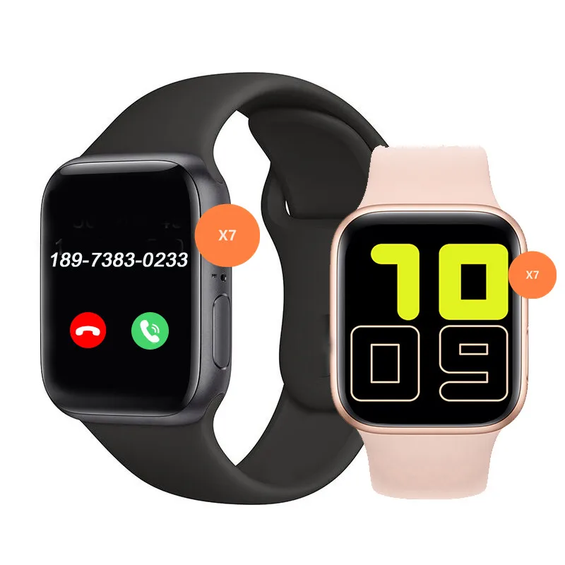 X7 Smart Watch for Call Phone Sport Bracelet Band Fitness Tracker Heart Rate Blood Pressure Monitor X7 Smartwatch, Multi colors
X7 Smart Watch for Call Phone Sport Bracelet Band Fitness Tracker Heart Rate Blood Pressure Monitor X7 Smartwatch, Multi colors