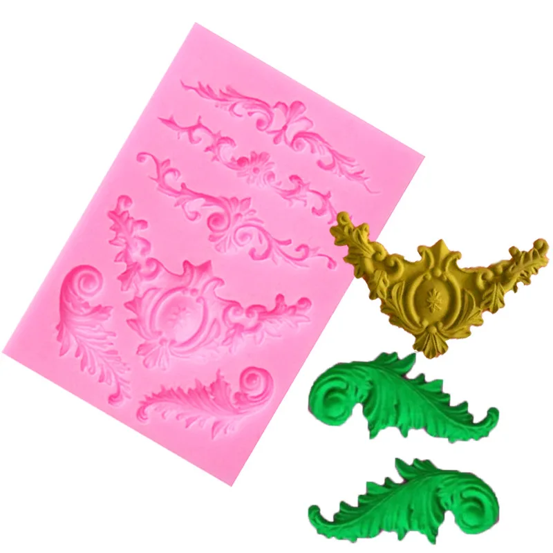 European Retro Embossed Pattern Modeling Silicone Mold Fondant Chocolate Cake Decoration Mold Baking Mold Making Crafts Tools
European Retro Embossed Pattern Modeling Silicone Mold Fondant Chocolate Cake Decoration Mold Baking Mold Making Crafts Tools