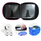 Custom New style waterproof EVA CD DVD holder portable case carrying CD sleeve