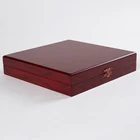 China factory wholesale custom high quality antique wooden tea box