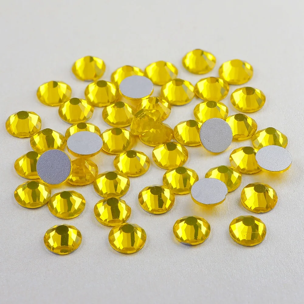 Factory direct price flat back rhinestone, SS3-SS20 Citrine yellow DIY all kinds of decorations, nail drill,Water cup, iPad
Factory direct price flat back rhinestone, SS3-SS20 Citrine yellow DIY all kinds of decorations, nail drill,Water cup, iPad