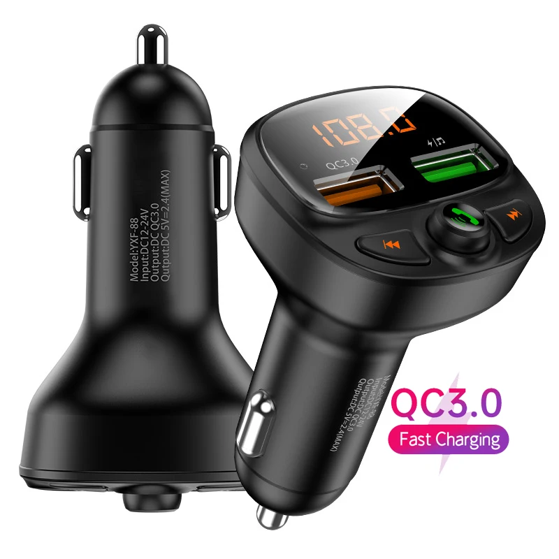 Free Shipping Amazon Top Seller FLOVEME QC 3.0 Fast Charging Dual USB Car Mobile Phone Charger Fm Transmitter Car MP3 Player
Free Shipping Amazon Top Seller FLOVEME QC 3.0 Fast Charging Dual USB Car Mobile Phone Charger Fm Transmitter Car MP3 Player