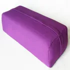 Wholesale Cheap Rectangular Fabric Foam Pure Organic Cotton Cushion Yoga Bolster Pillow