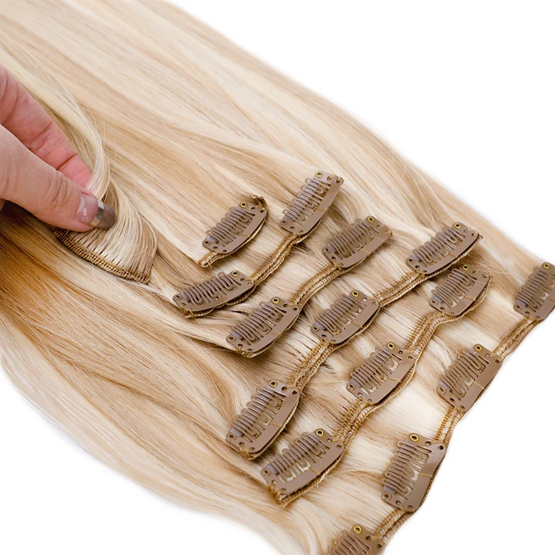 50% OFF LeShine Natural Double Drawn Human Hair Clip In Extentions, Colored as color ring or customiation
50% OFF LeShine Natural Double Drawn Human Hair Clip In Extentions, Colored as color ring or customiation