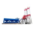 HZS75 hopper Concrete batching plant PLD1600 Aggregate Batching Bins 75m3 Batch Plant For Wet Mixed Concrete