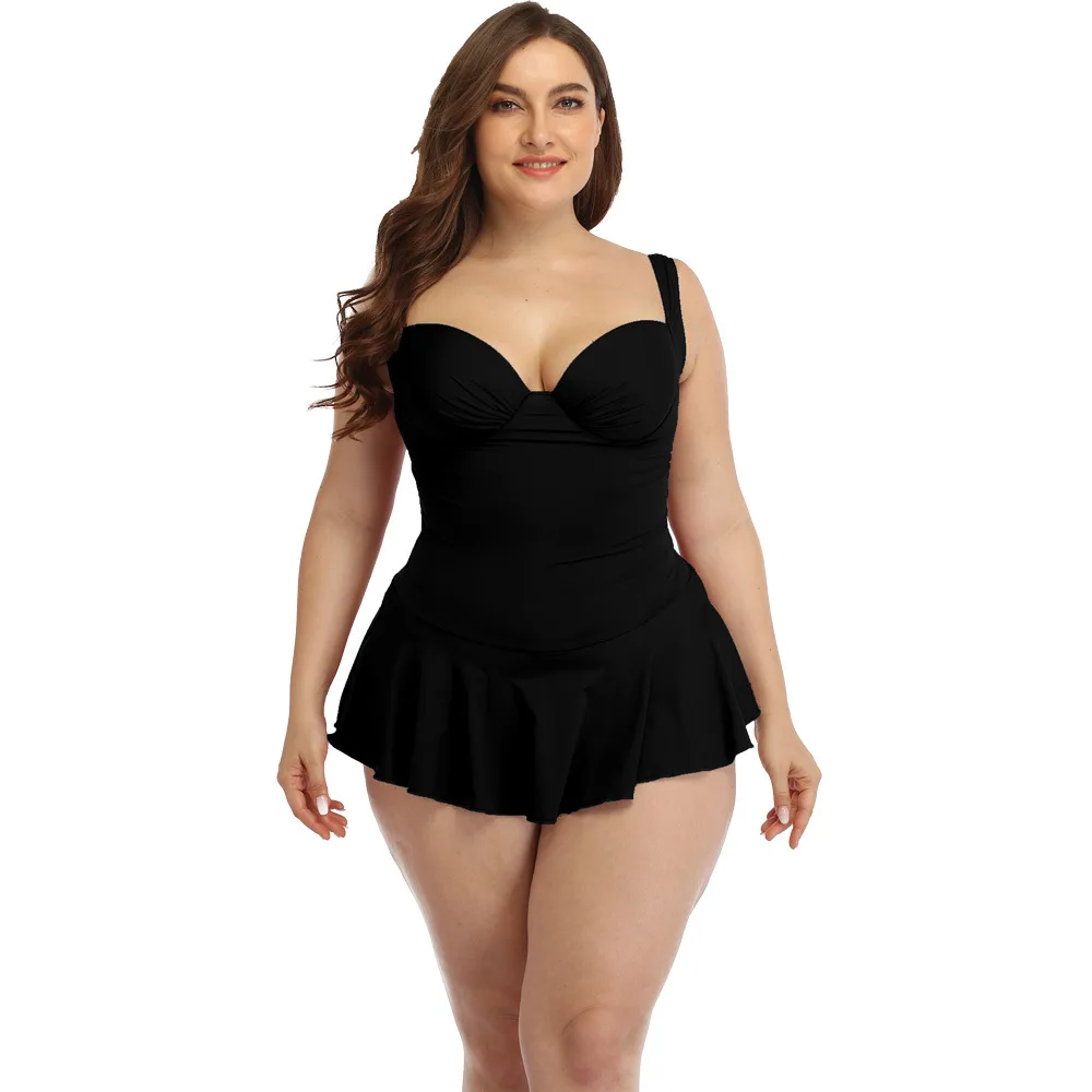Wholesale One-piece Xxxxlarge Size Swimsuit Solid Flowers Skirt Dress Style Solid Color Women Swimwear, As pictures
Wholesale One-piece Xxxxlarge Size Swimsuit Solid Flowers Skirt Dress Style Solid Color Women Swimwear, As pictures