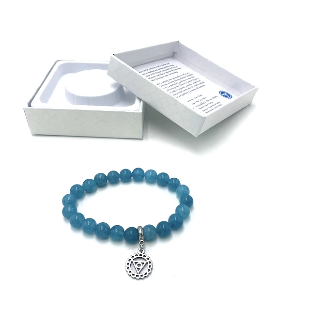 Packaged in giftbox with property description chakra bracelet with stainless steel charm 7 chakra
Packaged in giftbox with property description chakra bracelet with stainless steel charm 7 chakra