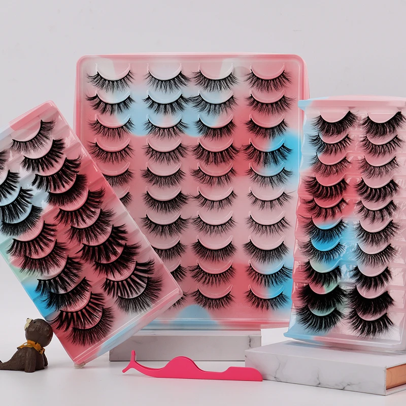 Hot Mix 20 pairs in 1 Multi pack False Eyelash 3D Soft Faux Mink Lashess Eyelash 25mm Dramatic Long False Lashes Faux Eye Lashes
Hot Mix 20 pairs in 1 Multi pack False Eyelash 3D Soft Faux Mink Lashess Eyelash 25mm Dramatic Long False Lashes Faux Eye Lashes