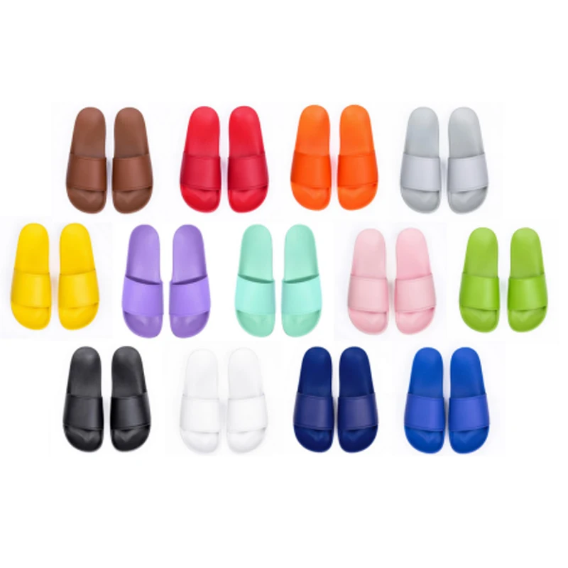 Customized Logo unisex outdoor men slide slippers Anti-slip Low MOQ big size indoor PVC slippers for men, 11 colors available
Customized Logo unisex outdoor men slide slippers Anti-slip Low MOQ big size indoor PVC slippers for men, 11 colors available