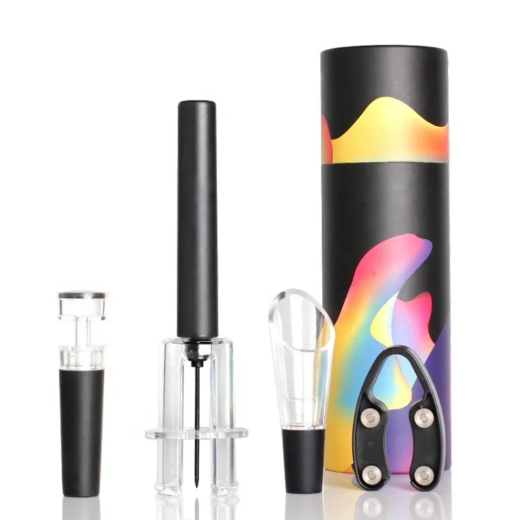 hot selling 2020 amazon Air pressure opener New pack plastic air pressure pump wine opener gift sets
hot selling 2020 amazon Air pressure opener New pack plastic air pressure pump wine opener gift sets