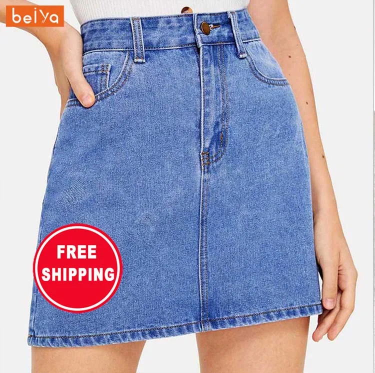 High waist stretch lace single-breasted street bodycon casual denim ladies jeans skirt
High waist stretch lace single-breasted street bodycon casual denim ladies jeans skirt
