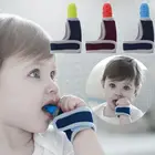 New Design Newborn Finger Guard Stop Thumb Sucking Wrist Band Baby Nursing Pacifier Child Dental Care Mittens Teether