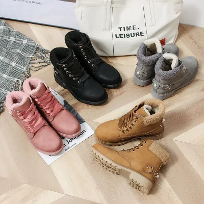 Winter hot sale plus size all-match female female cotton boot velvet snow warm short boots rivet boot
Winter hot sale plus size all-match female female cotton boot velvet snow warm short boots rivet boot