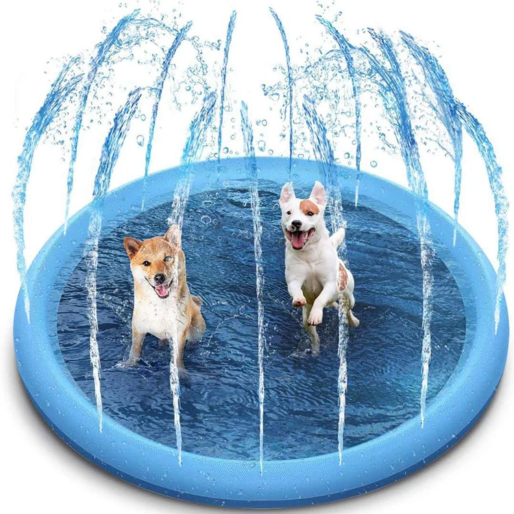 New Fashion Selling Best Pet Splash PVC Non-slip Material Swimming Spray Pad For Pet Swimming And Fun On Sale Christmas Gift, Multi colors
New Fashion Selling Best Pet Splash PVC Non-slip Material Swimming Spray Pad For Pet Swimming And Fun On Sale Christmas Gift, Multi colors