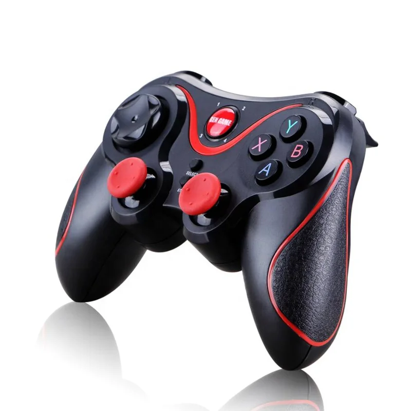 S3 GamePad Joystick Wireless Game Controller for PlayStation iOS Android PC Mobile Phone Gamepad
S3 GamePad Joystick Wireless Game Controller for PlayStation iOS Android PC Mobile Phone Gamepad