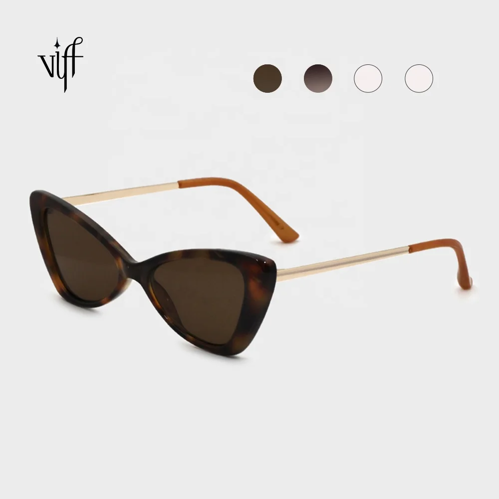 VIFF Cateye Vintage Design Sunglasses HP19948A Plastic Frame Custom Logo Vintage Cool Girls Sunglasses
VIFF Cateye Vintage Design Sunglasses HP19948A Plastic Frame Custom Logo Vintage Cool Girls Sunglasses
