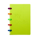 LULAND Green Personalised Mini Notebook for Gift and Office(Free Sample)