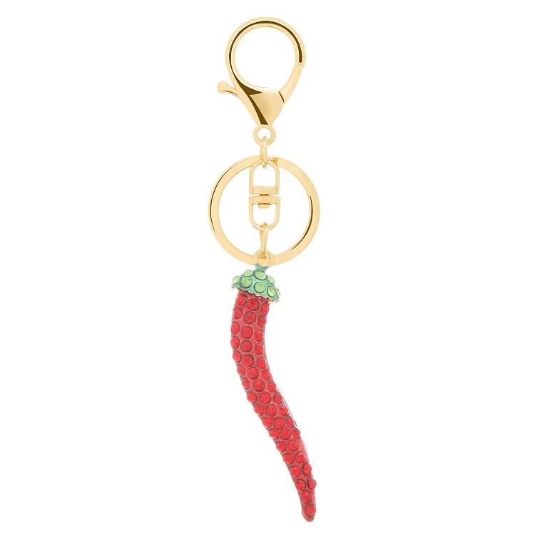Factory main product cabbage red chili shape simple design keychain vegetable zinc alloy keychain
Factory main product cabbage red chili shape simple design keychain vegetable zinc alloy keychain